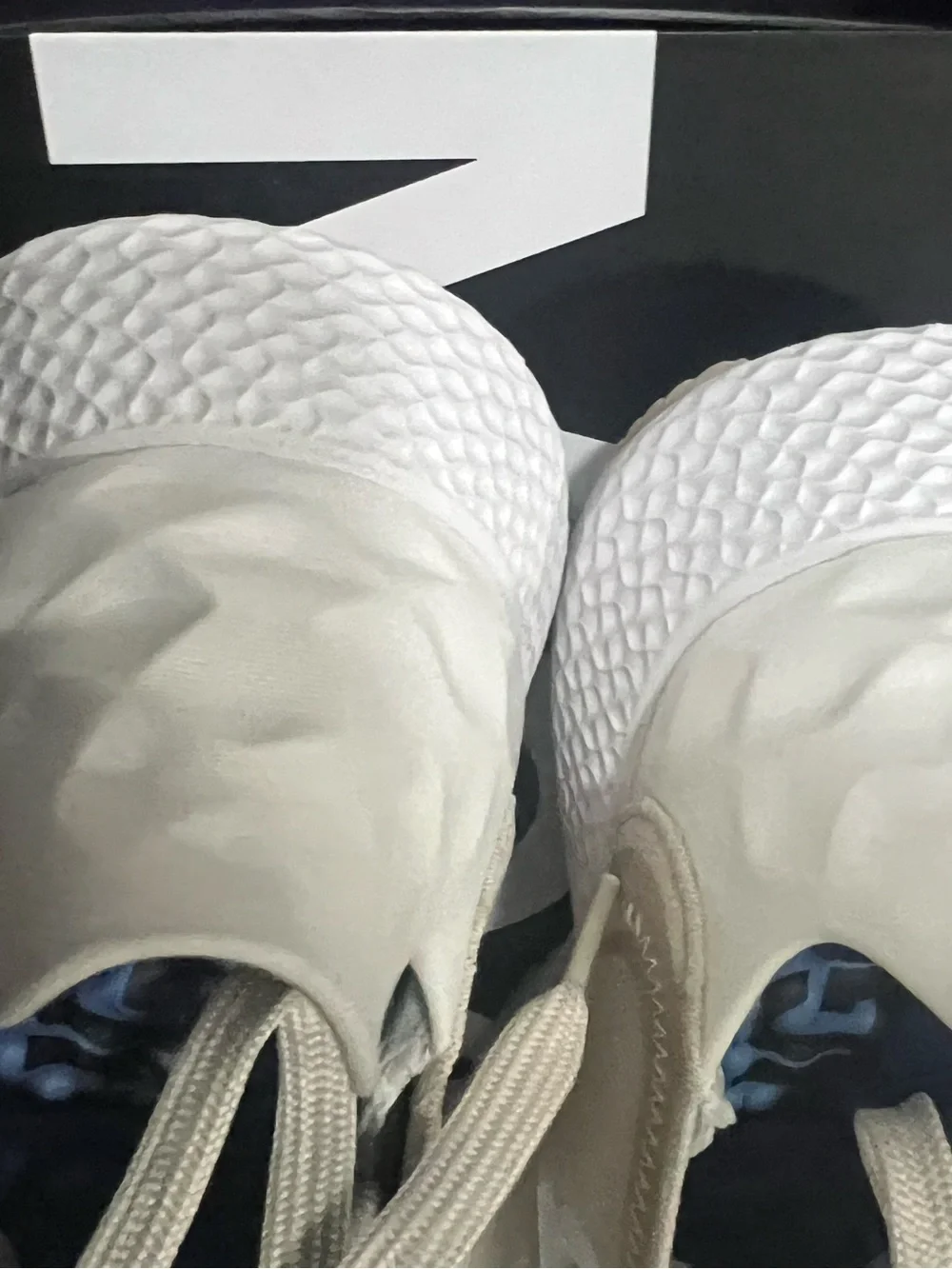 G/FORE Beige and White Mesh Golf Sneakers